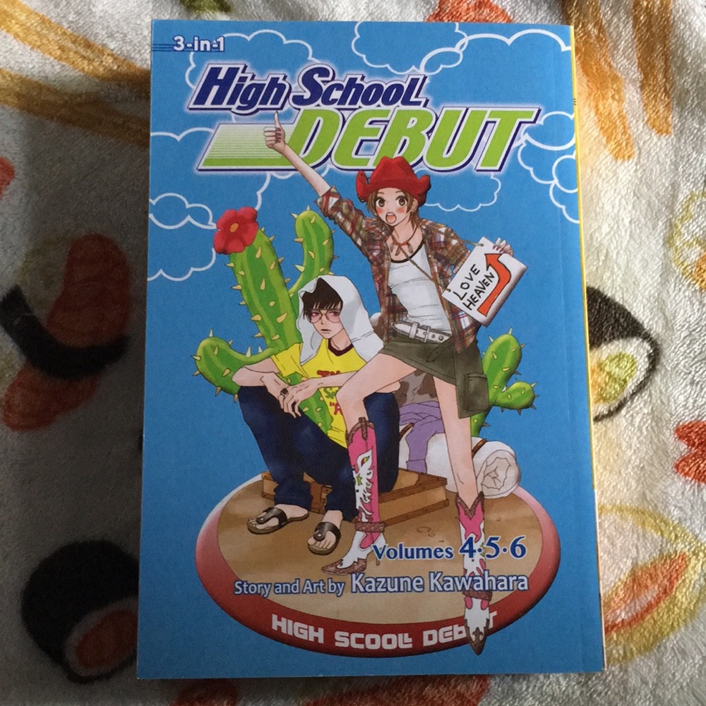 High School Debut: volumes 4, 5, and 6